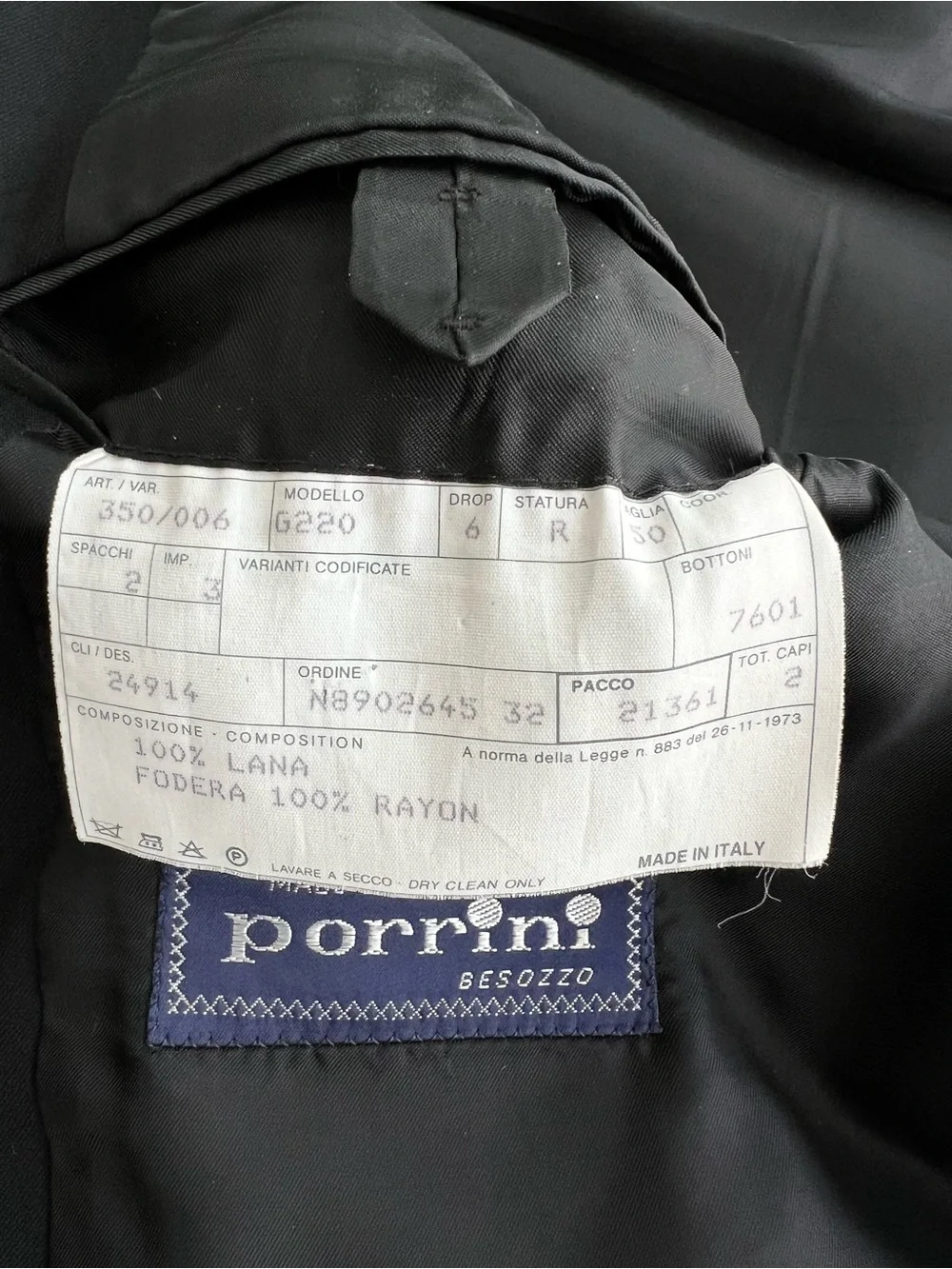 Burberry Men's Black Sports Coat with Gold Buttons.